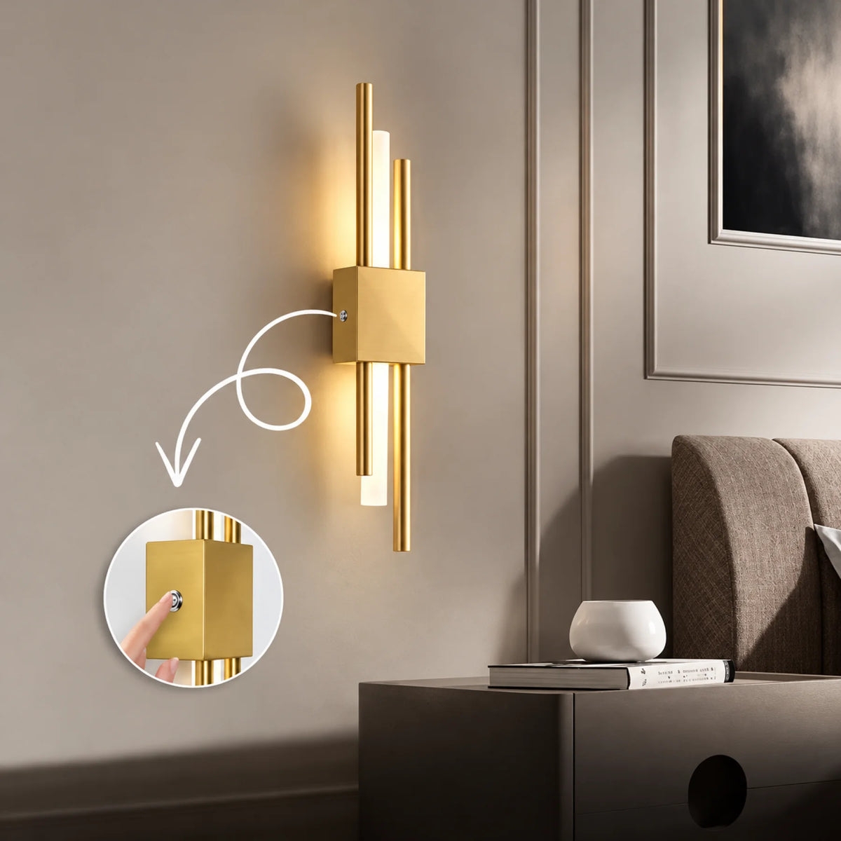 Applique murale sans fil MARVEL Gold