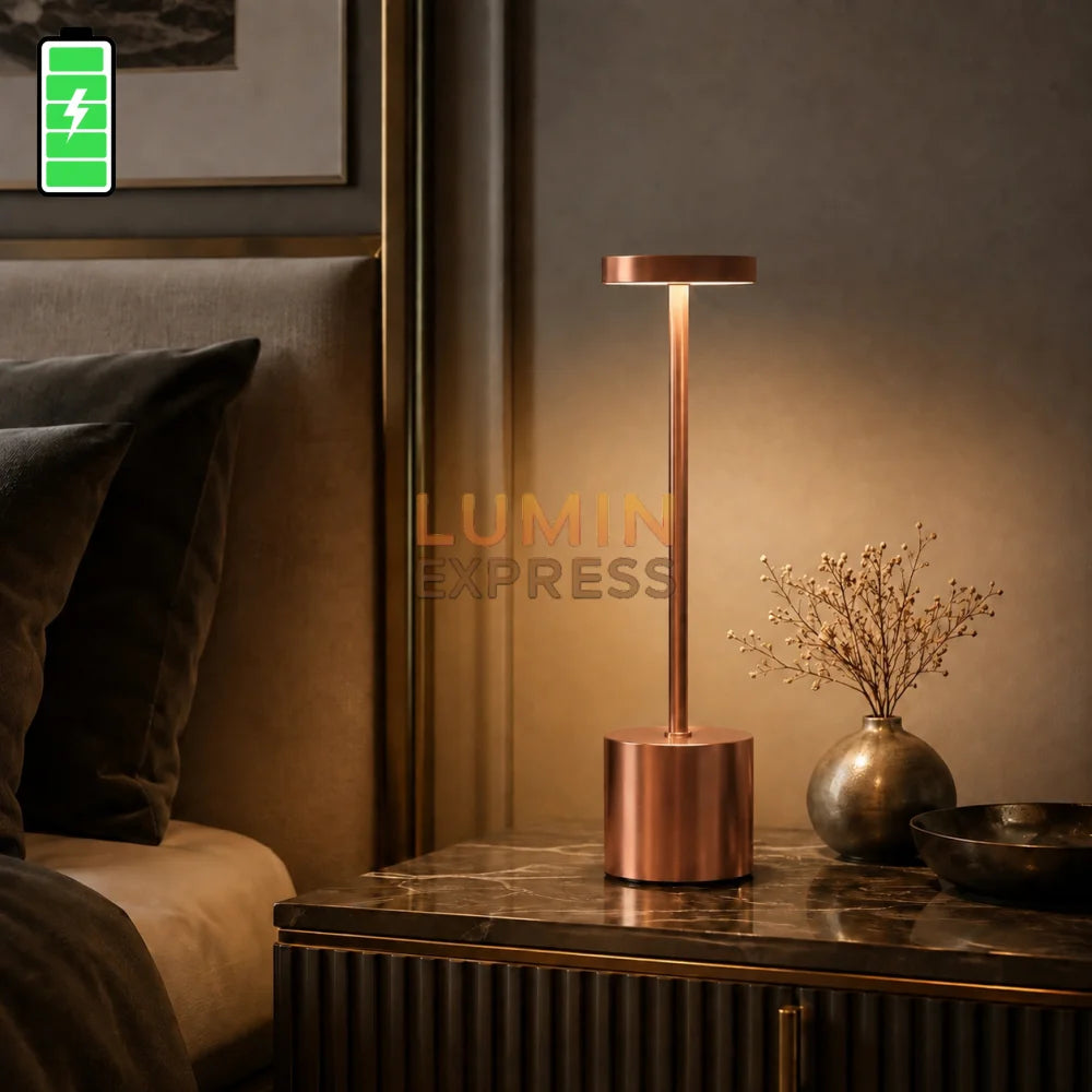 Lampe de table OSAKA Rose Gold