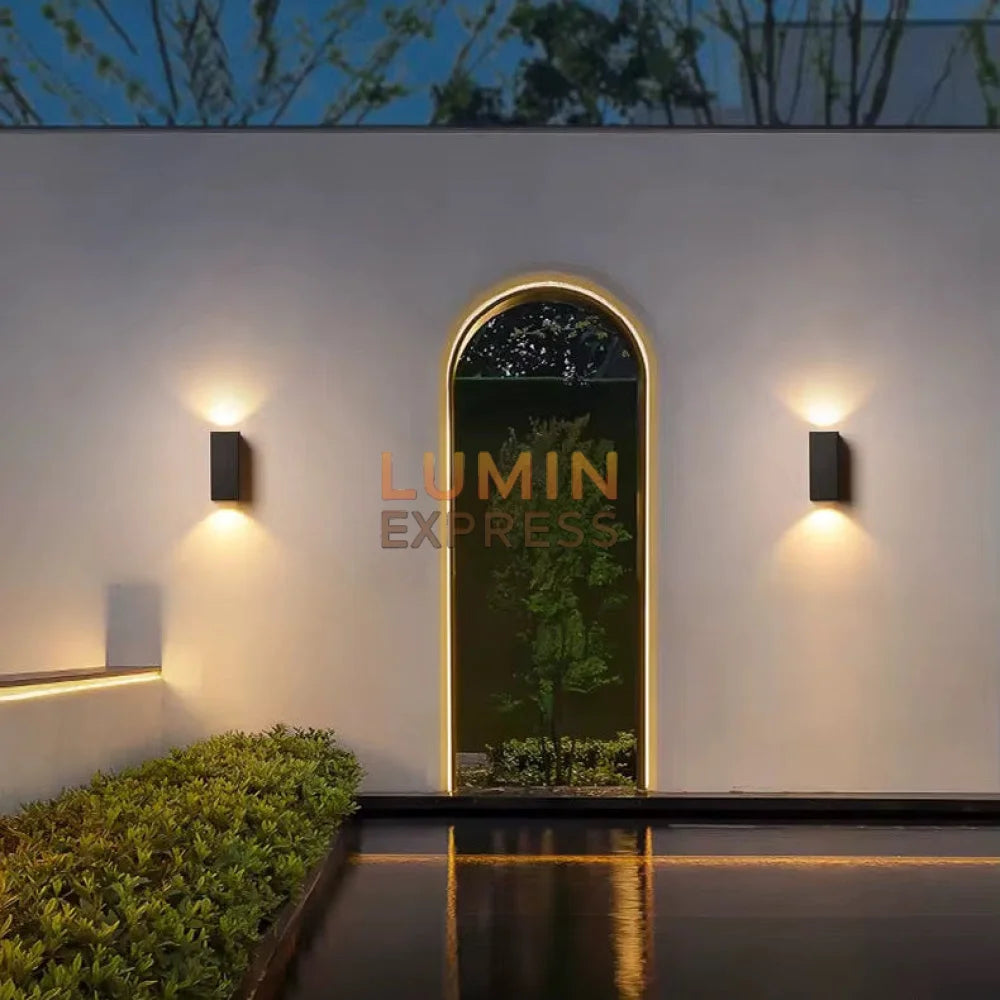 Applique murale VARESO Carré Black