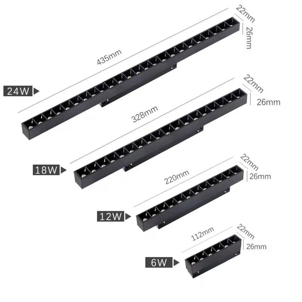 Spot LASER LED Magnétique 3 couleurs