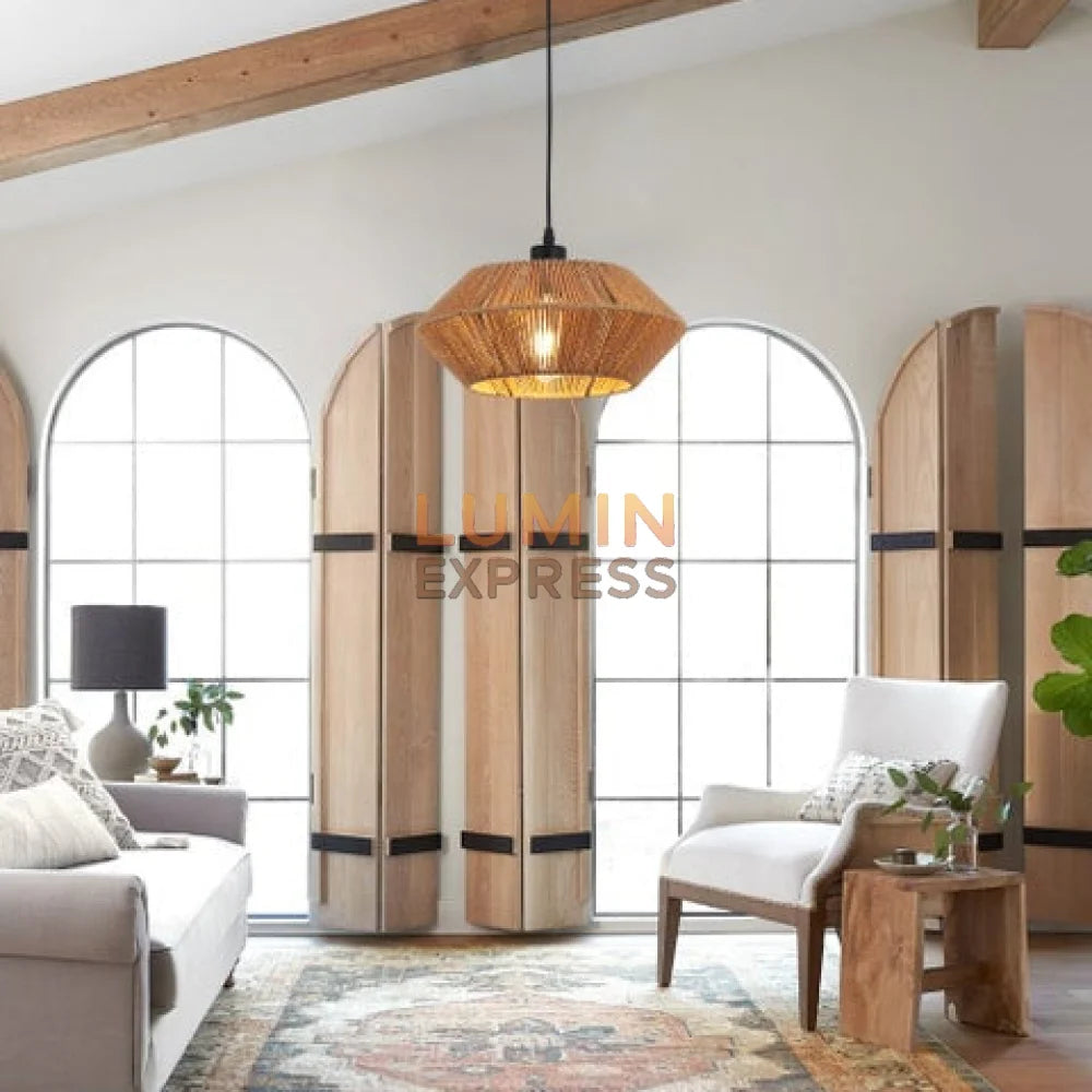 Suspension YORU en Bambou