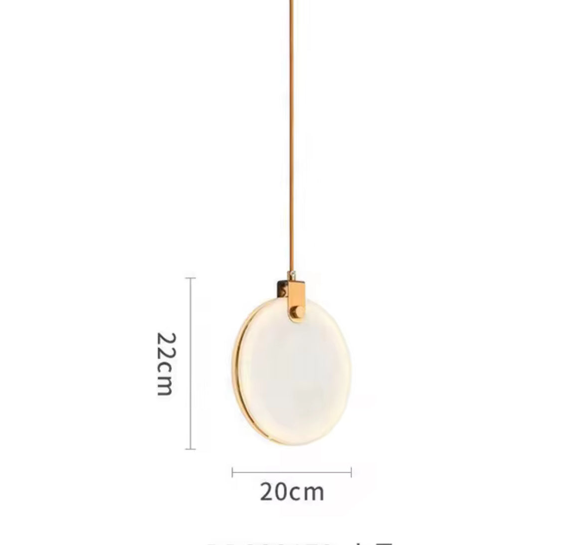 Suspension ZELDA Marbre