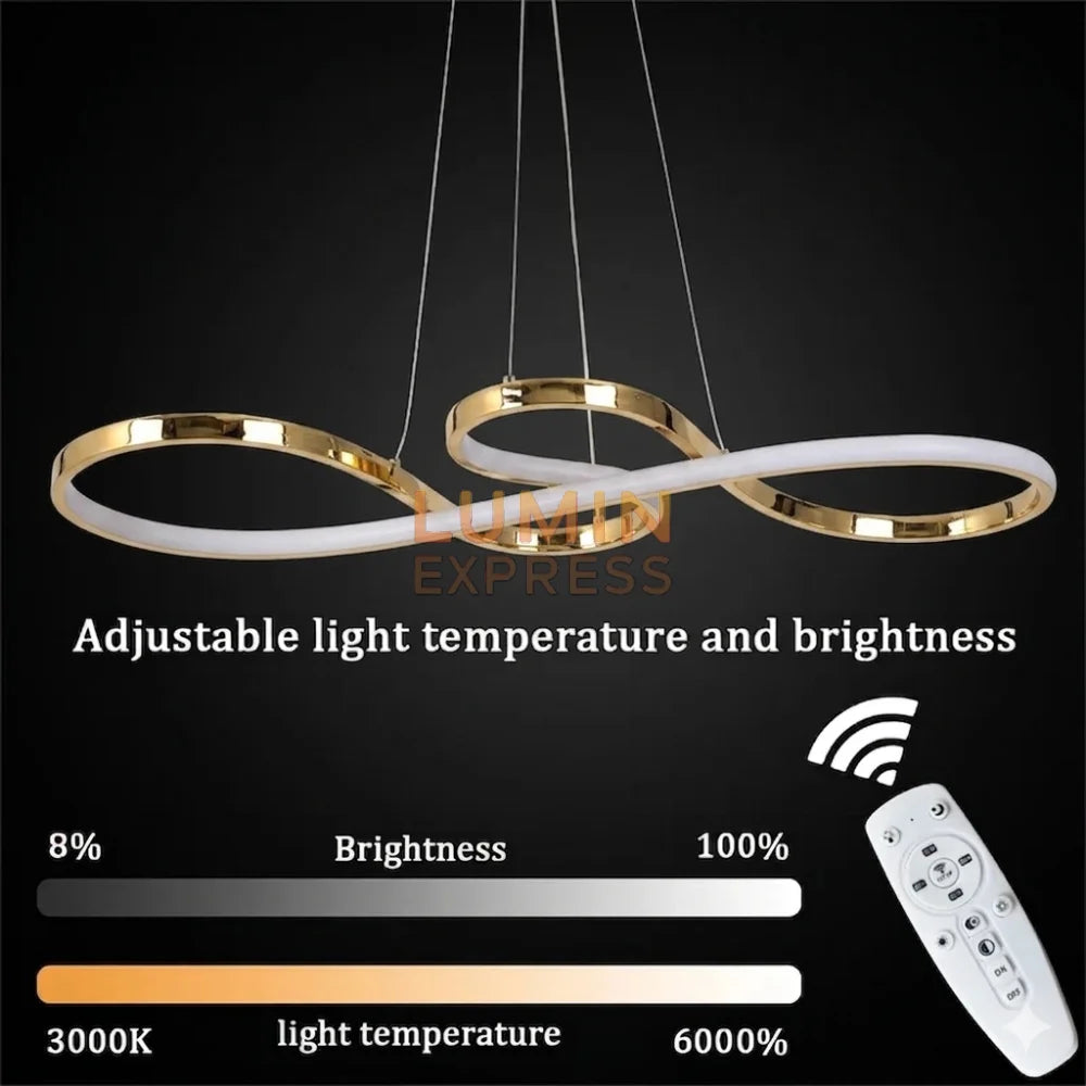 Suspension MELODY Polished Gold