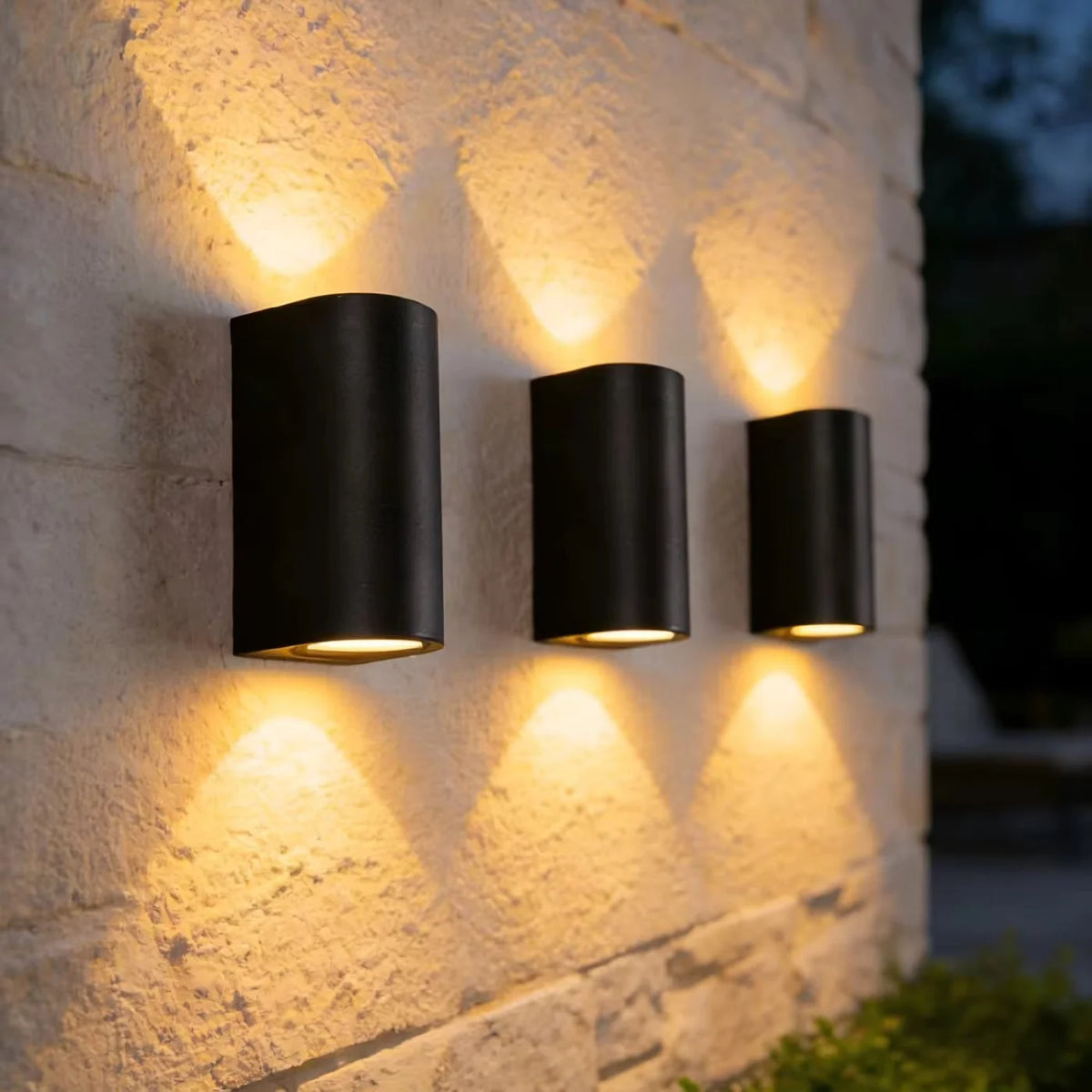 Applique murale VARESO Rond Black