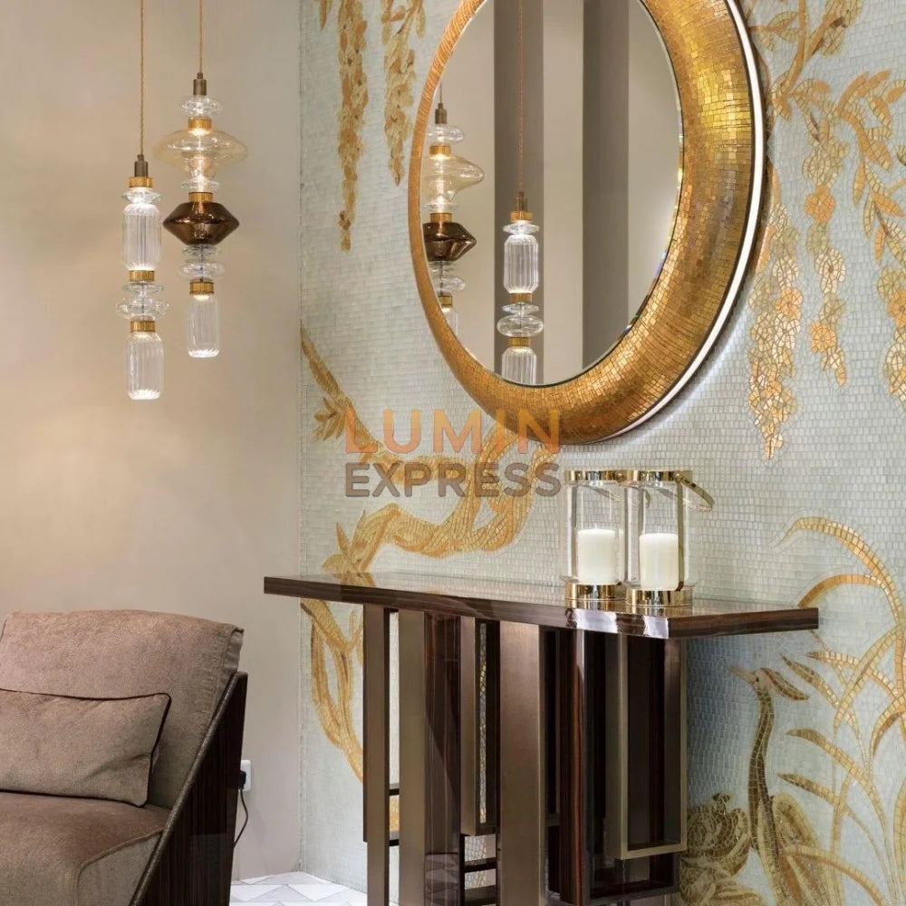 Suspension FUTURA Design Contemporain en verre soufflé