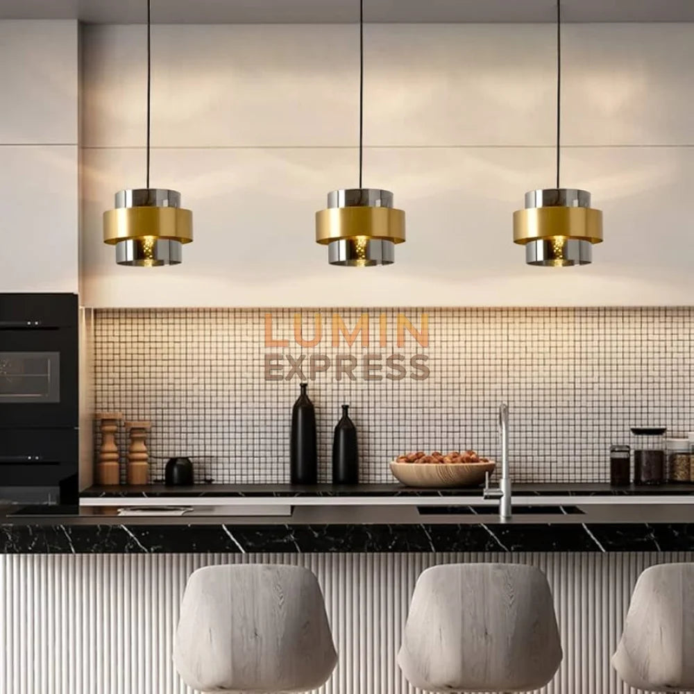 Suspension CUBO Smokey