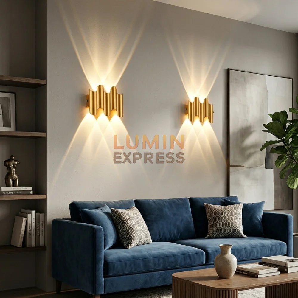 Applique murale HERCULES Gold