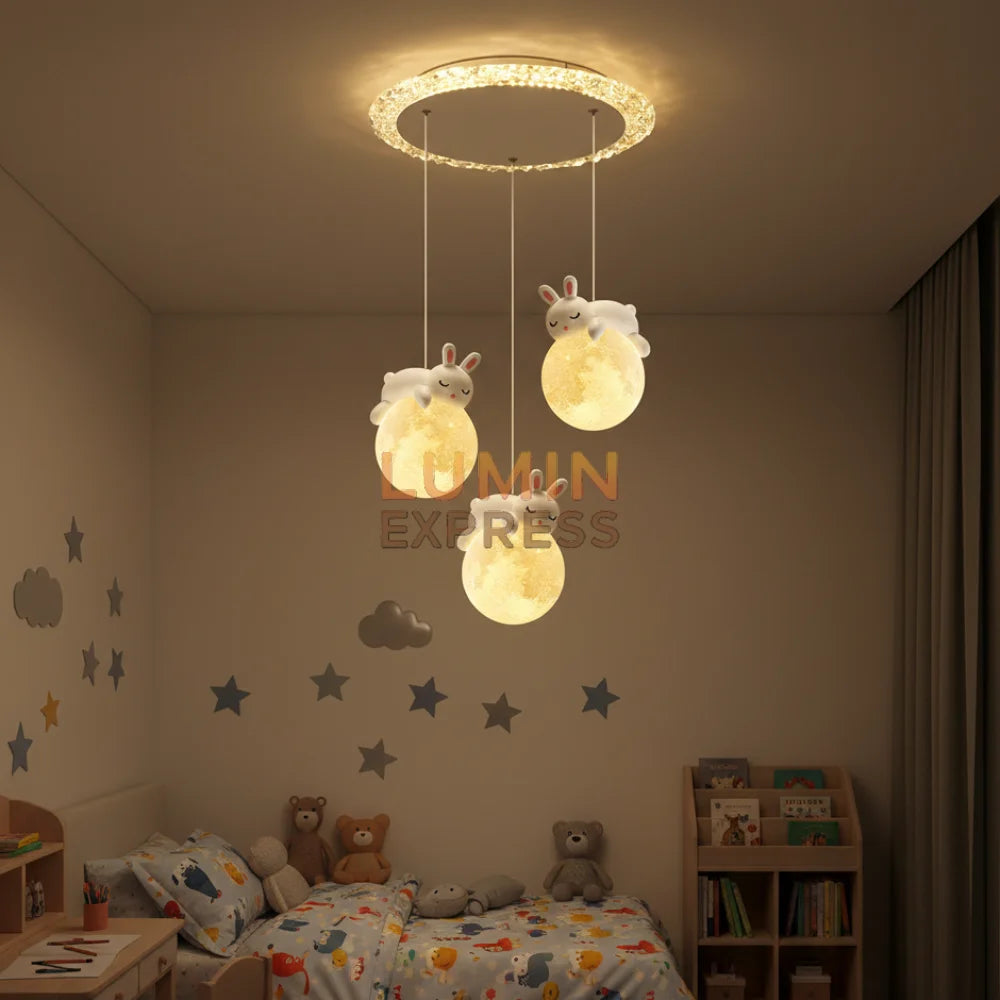 Suspension BUNNY SKY 3D