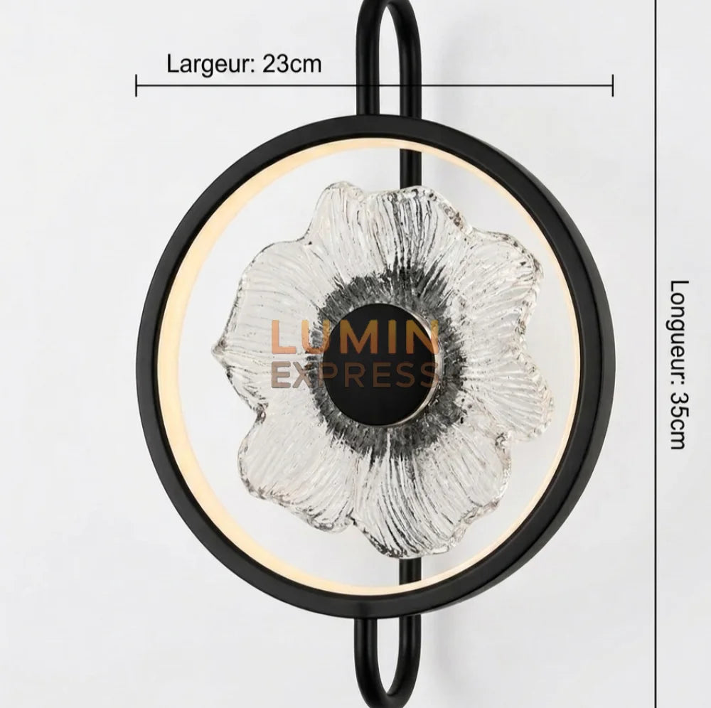 Applique murale AMANI Noir