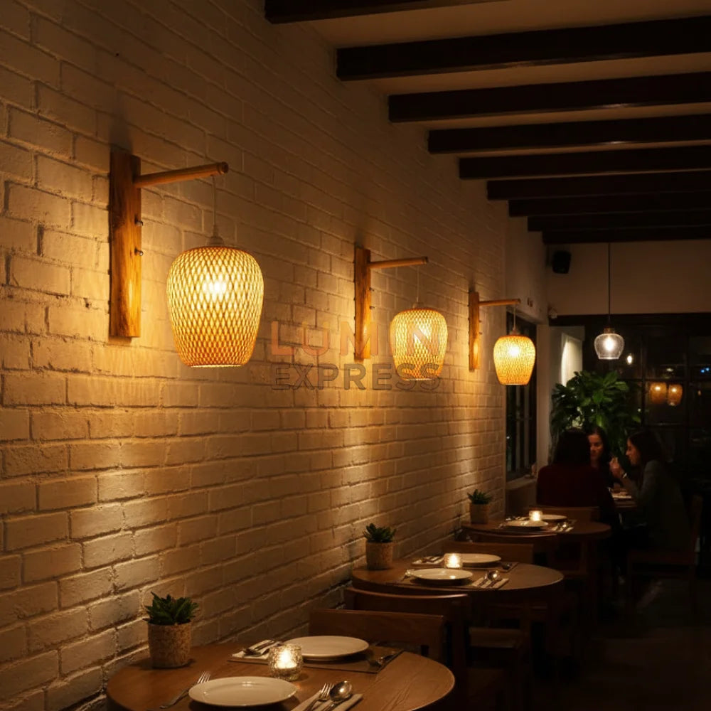 Applique murale TAKA en Bambou