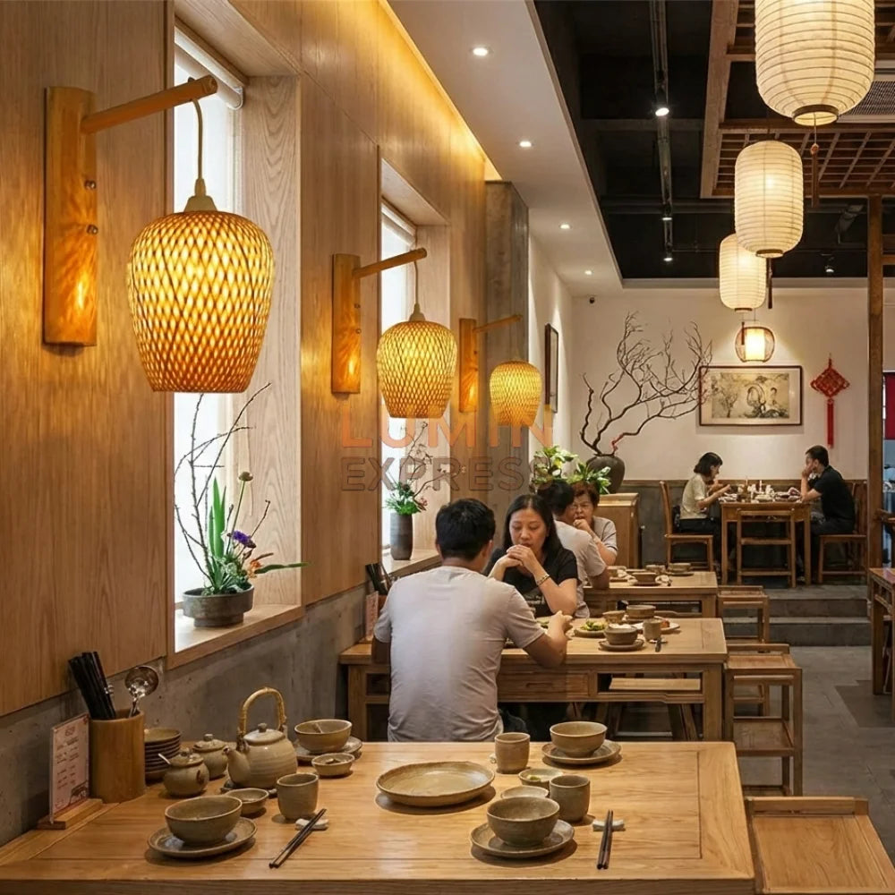 Applique murale TAKA en Bambou