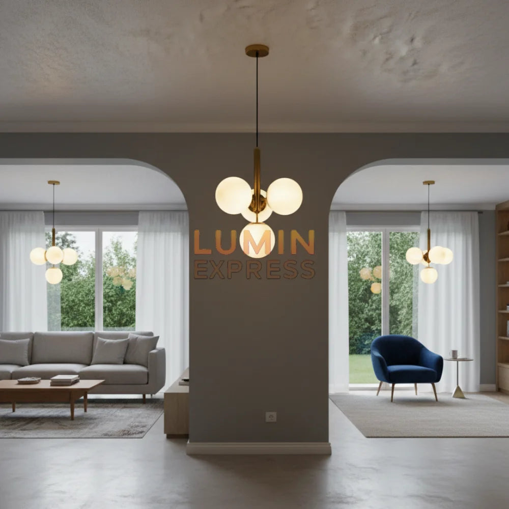 Suspension MILIO 4 Boules