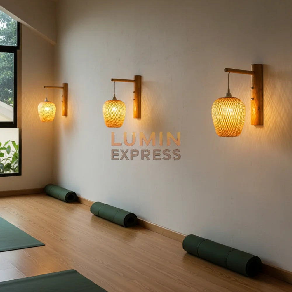 Applique murale TAKA en Bambou