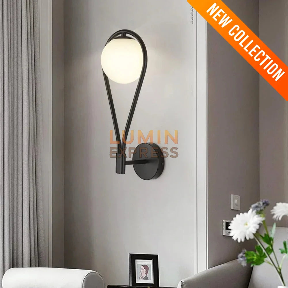 Applique murale PLATA Black