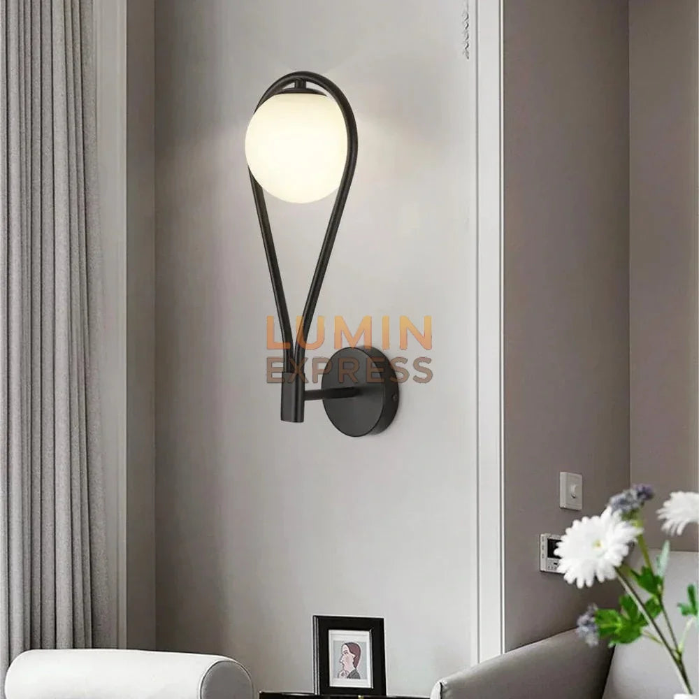 Applique murale PLATA Black