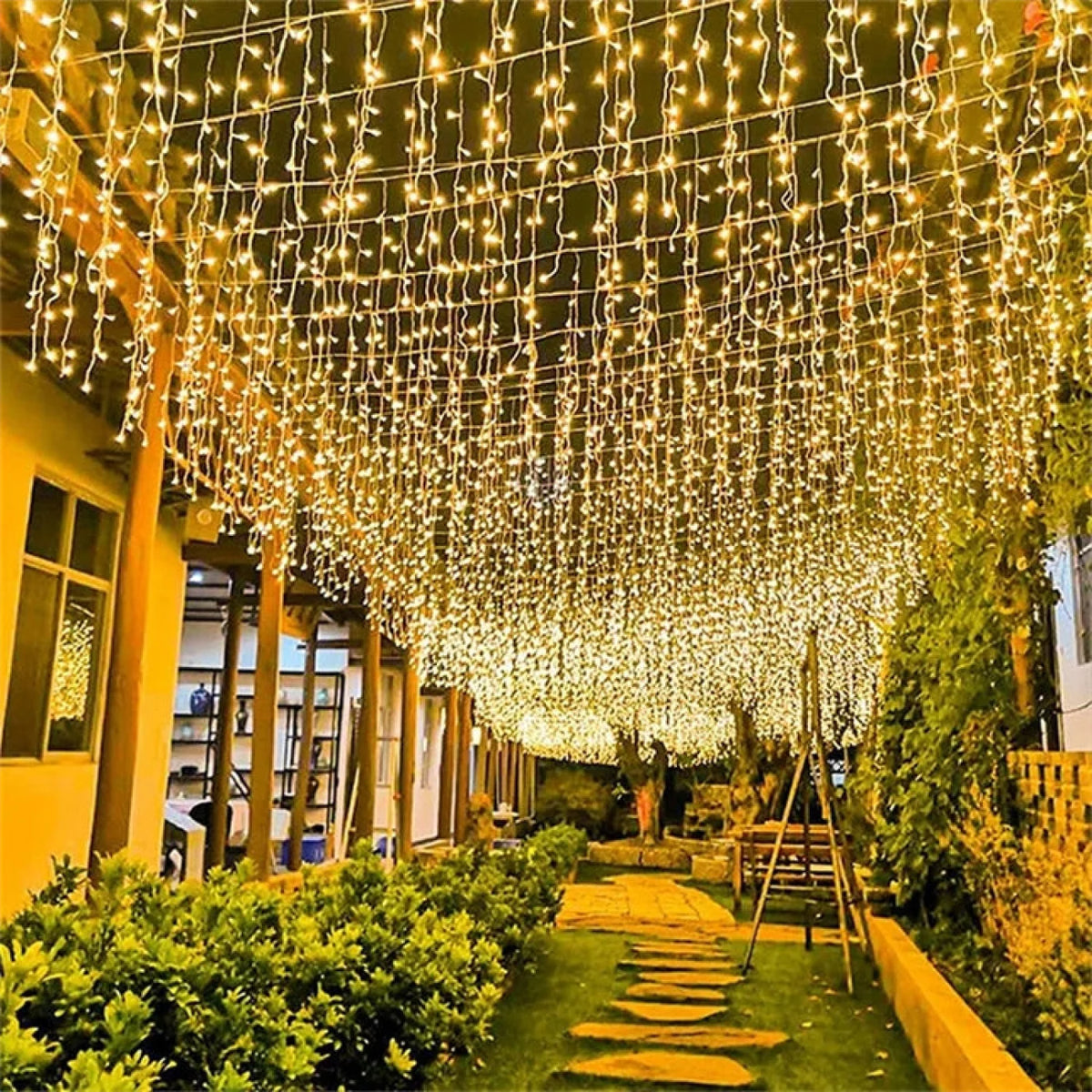 Guirlande 10M LED Jaune étanche