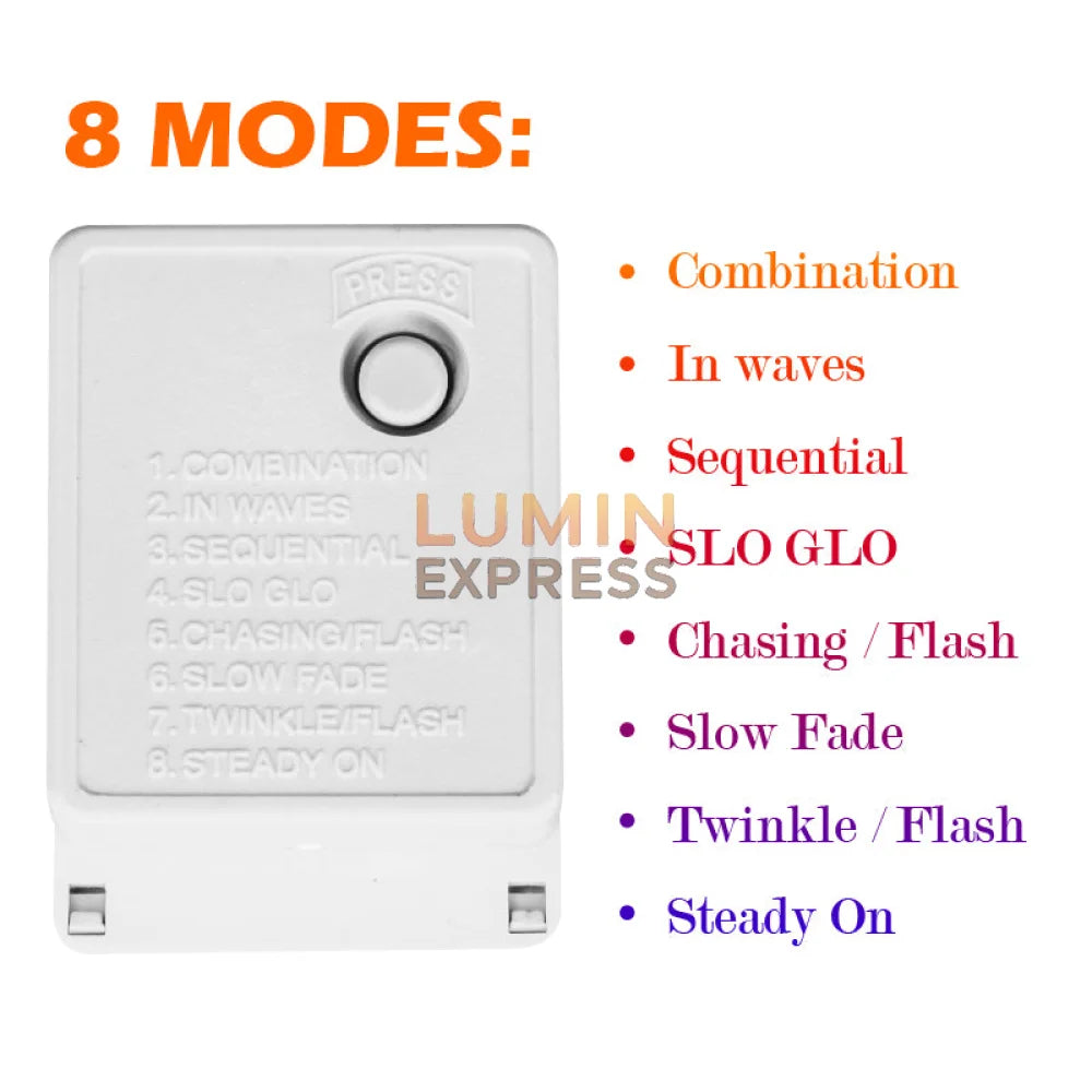 Guirlande 10M LED Blanche étanche