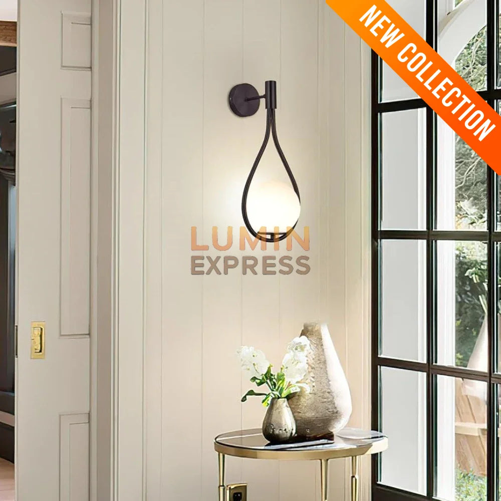Applique murale PLATA Black