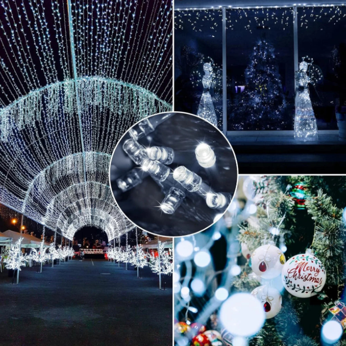 Guirlande 10M LED Blanche étanche