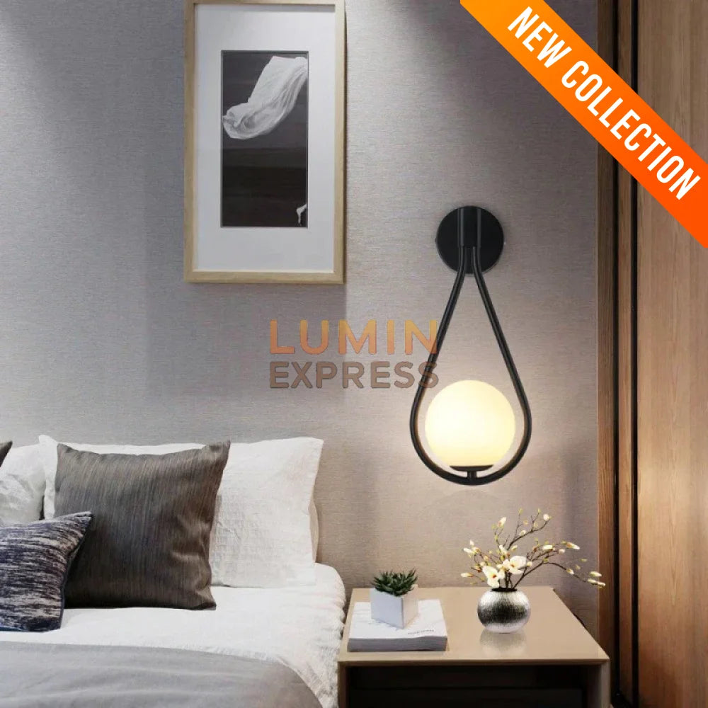 Applique murale PLATA Black