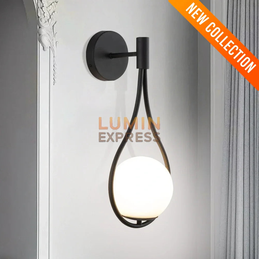 Applique murale PLATA Black