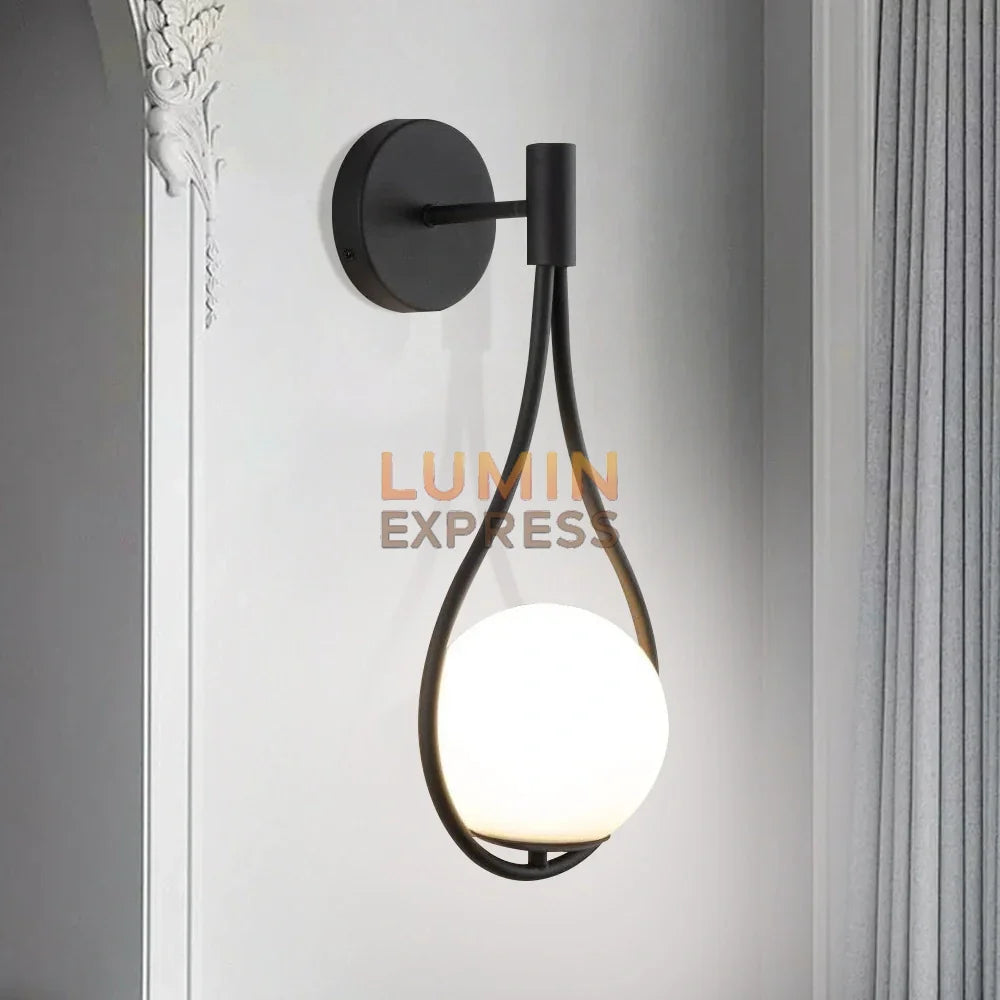 Applique murale PLATA Black