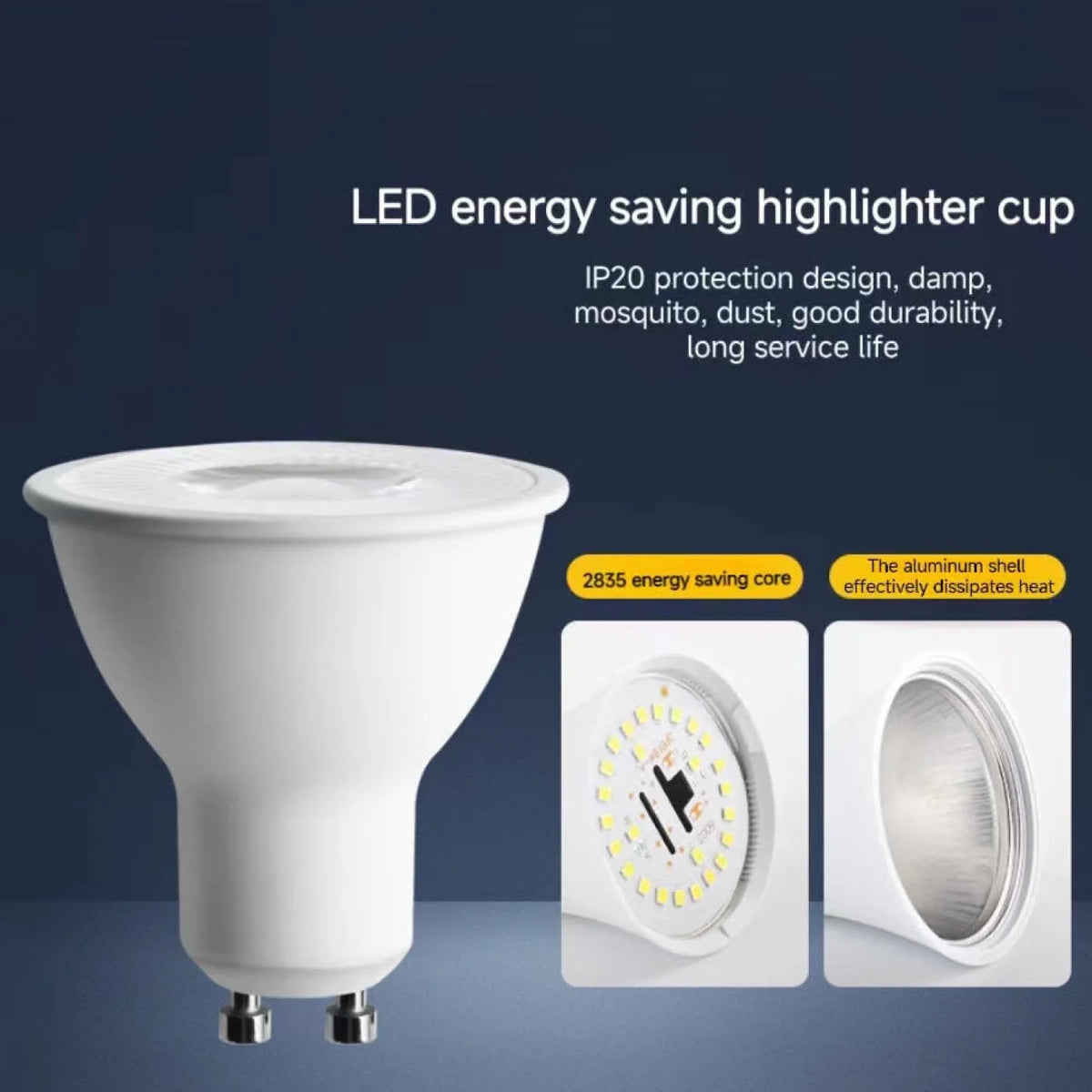 Ampoule LED GU10 7W