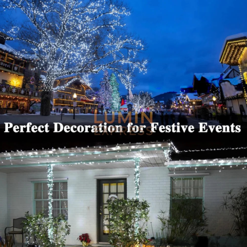 Guirlande 10M LED Blanche étanche