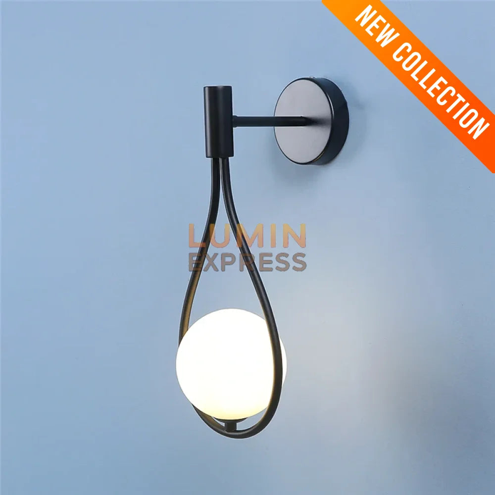 Applique murale PLATA Black