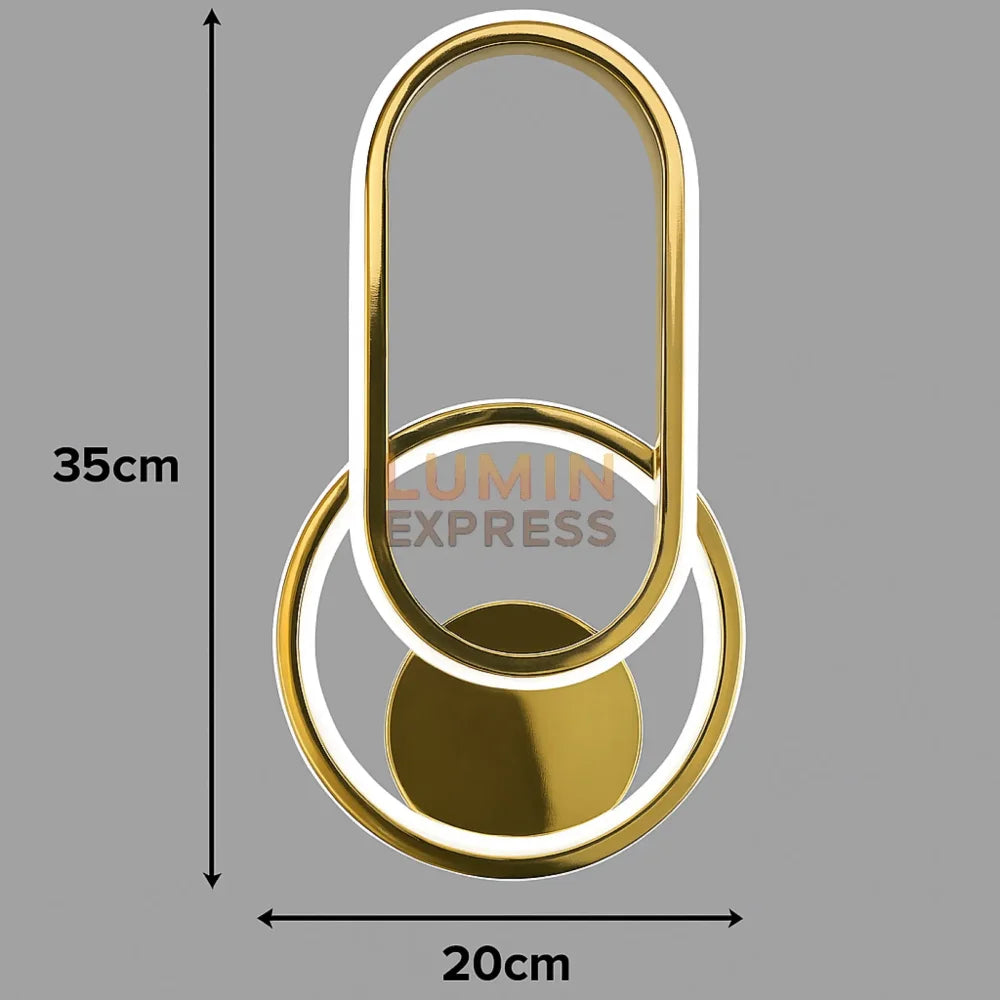 Applique murale DESIRIO Gold