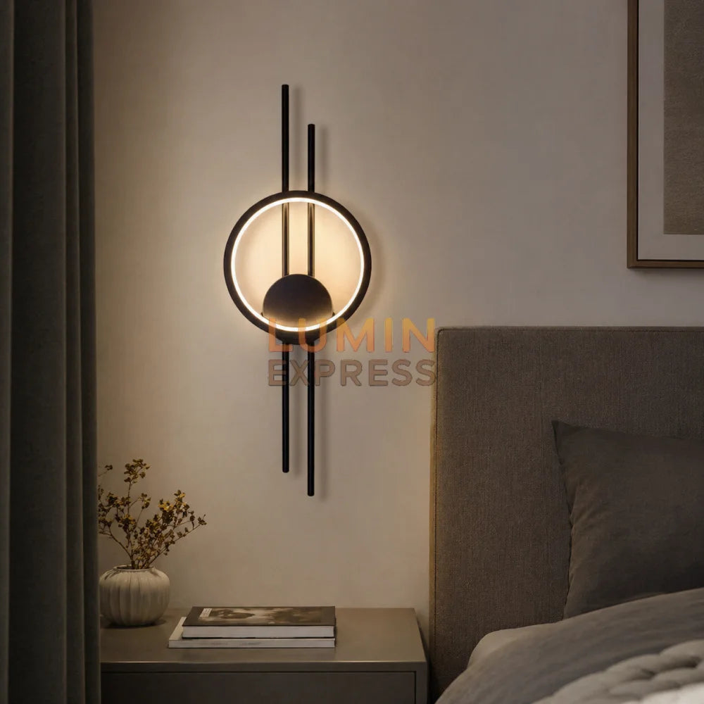 Applique murale STEFANO Black