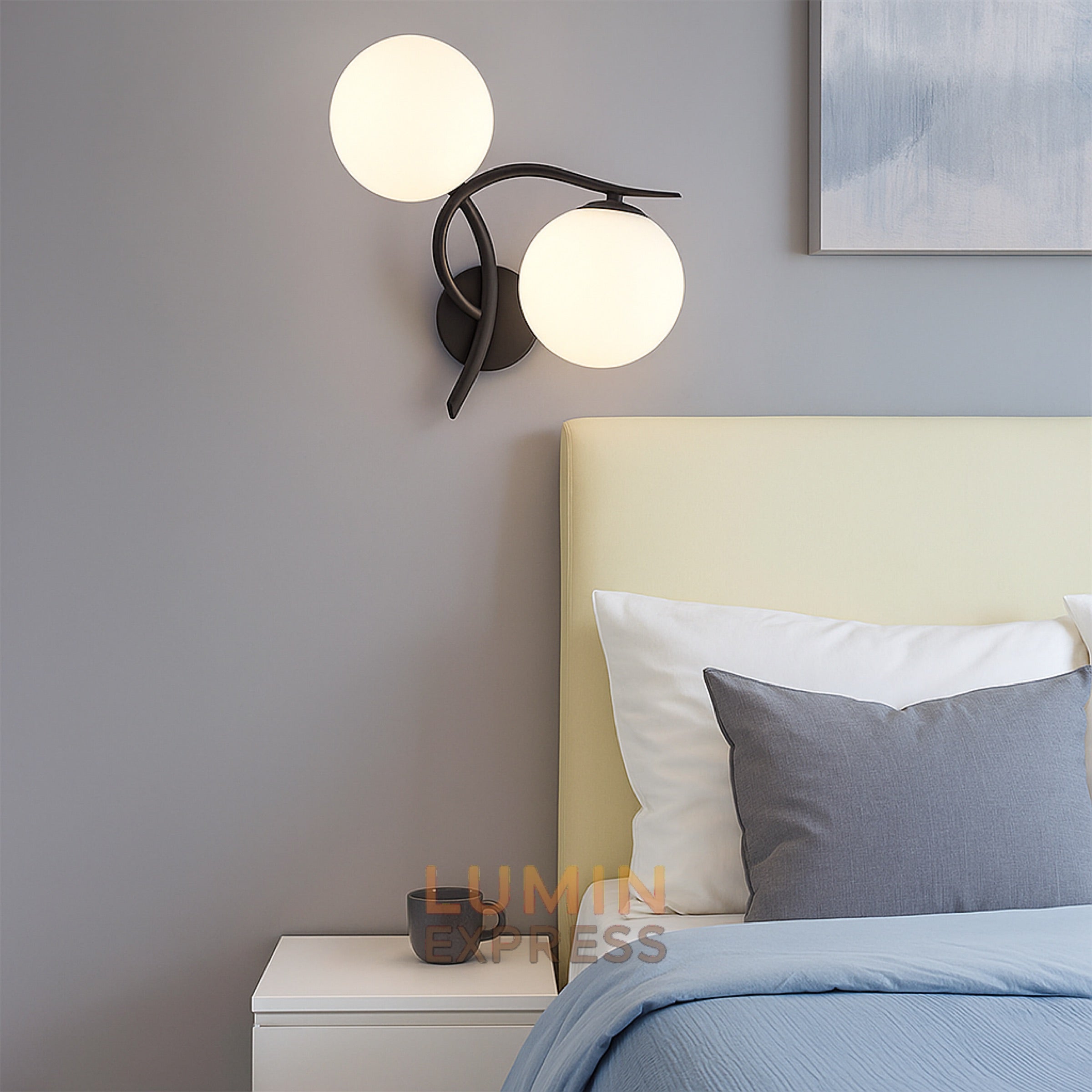 Applique murale LOUPI Black