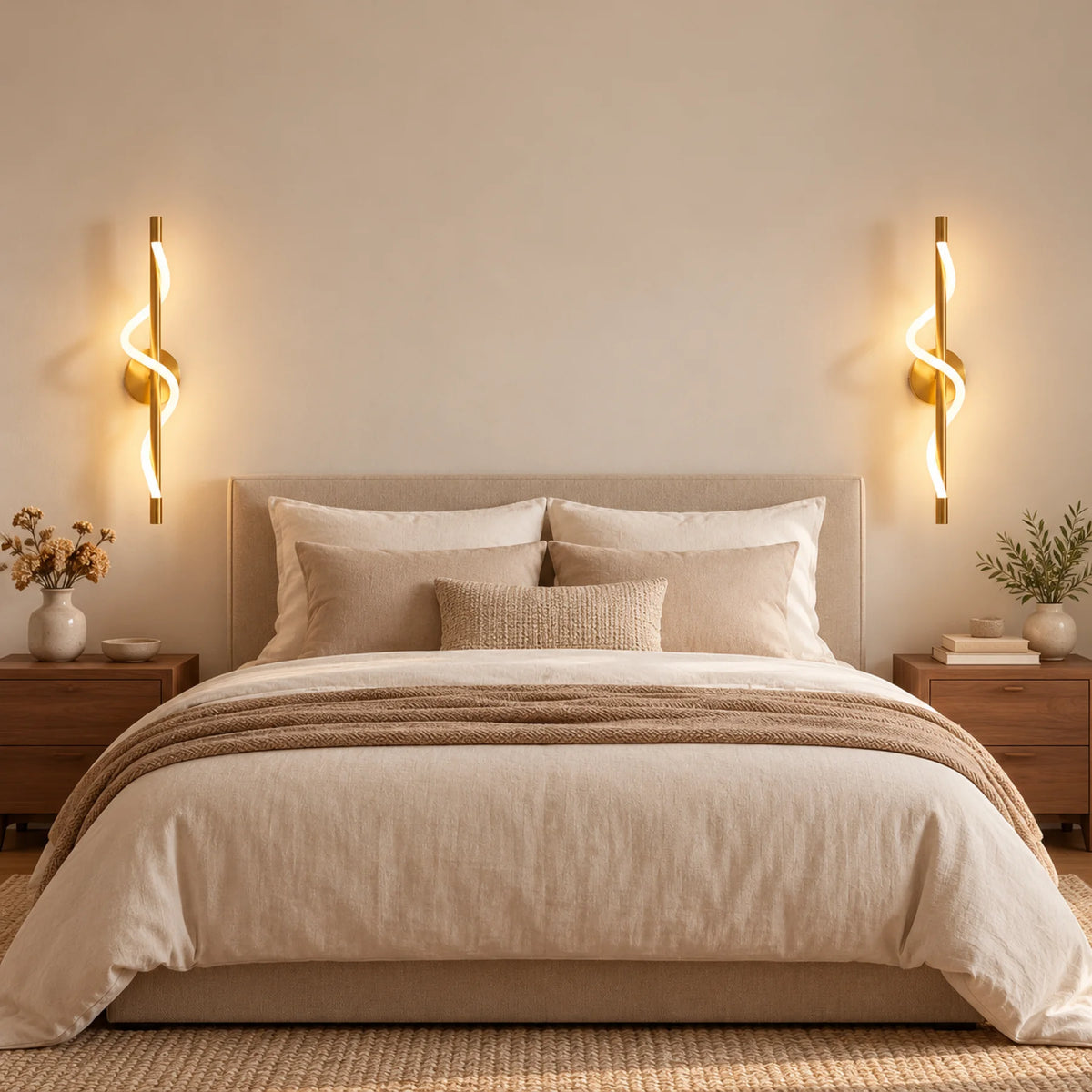Applique murale sans fil ECLISSA Gold