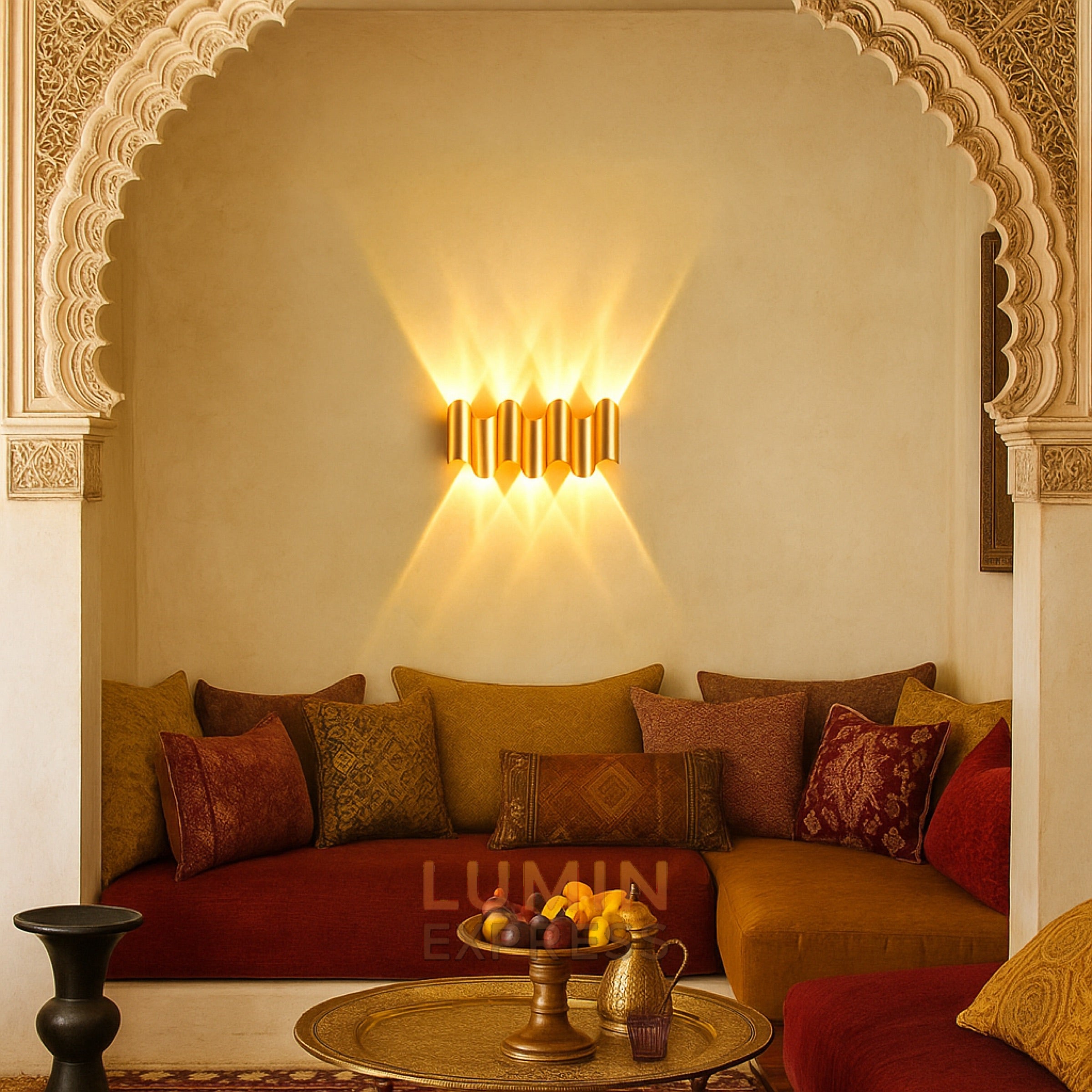 Applique murale HERCULES Gold