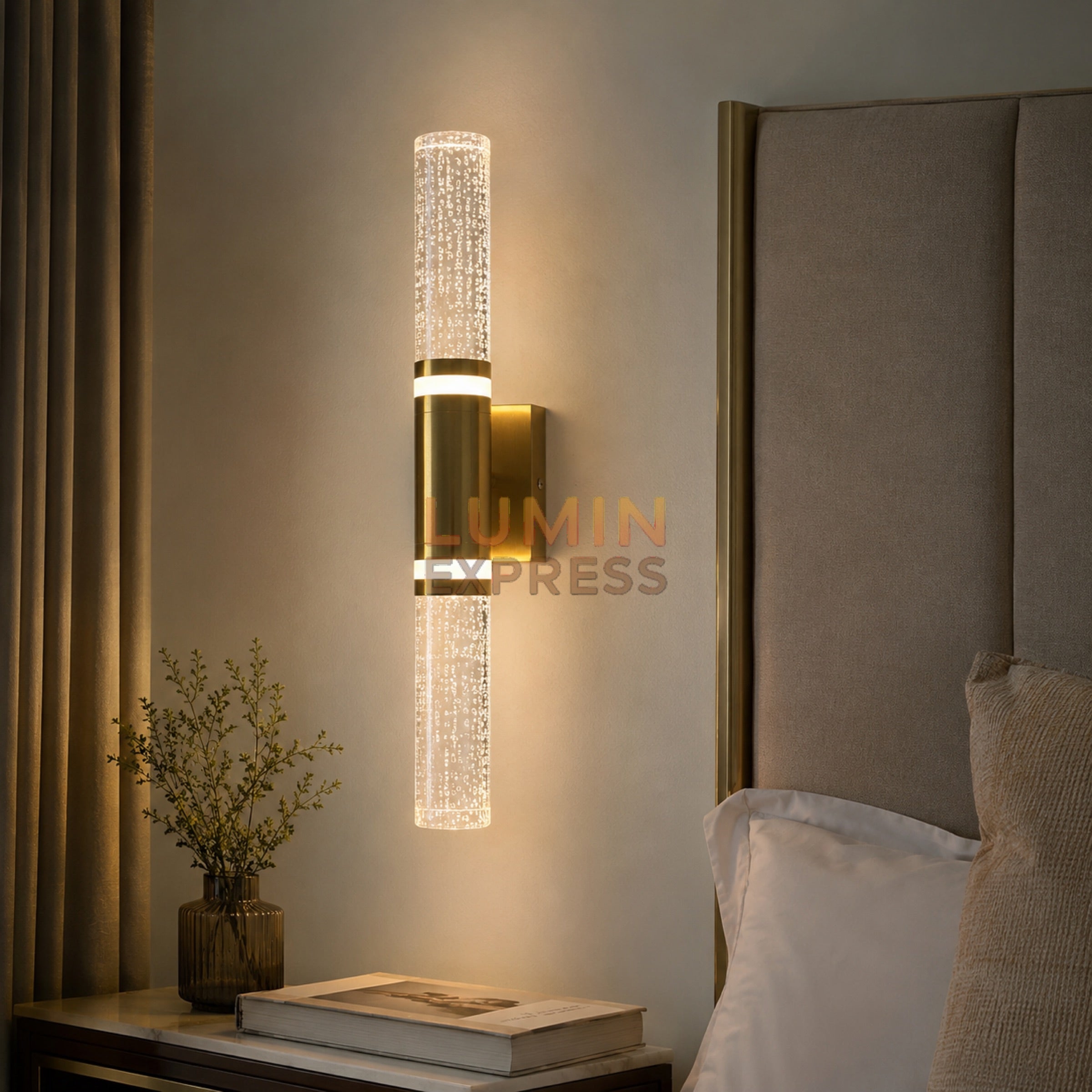 Applique murale CALYPSO Gold M1