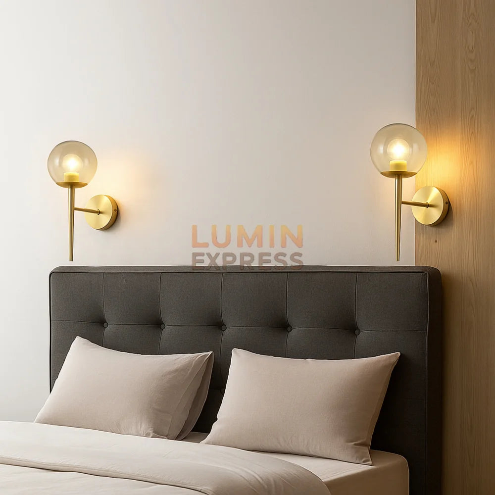 Applique murale AGATA Ambre