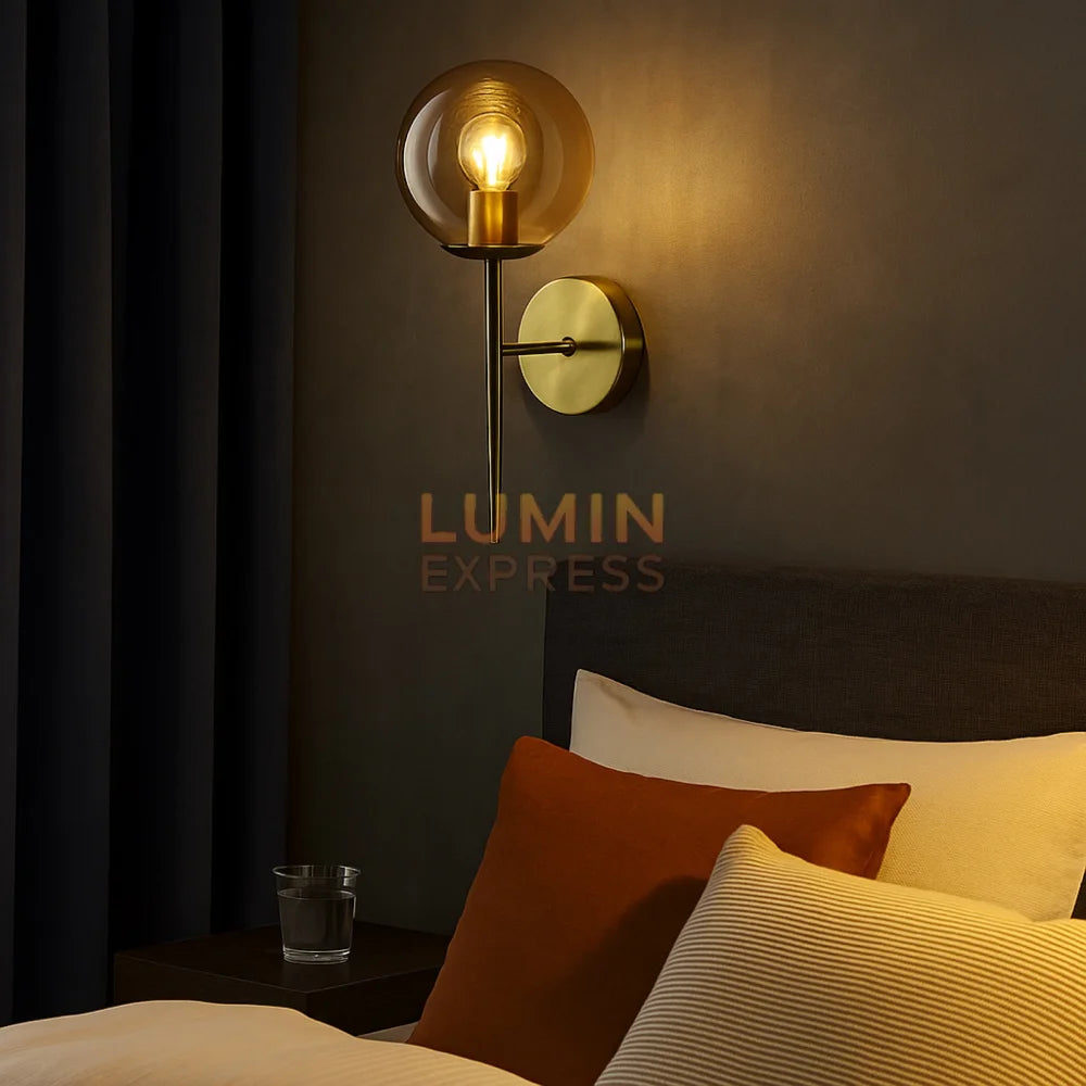 Applique murale AGATA Ambre