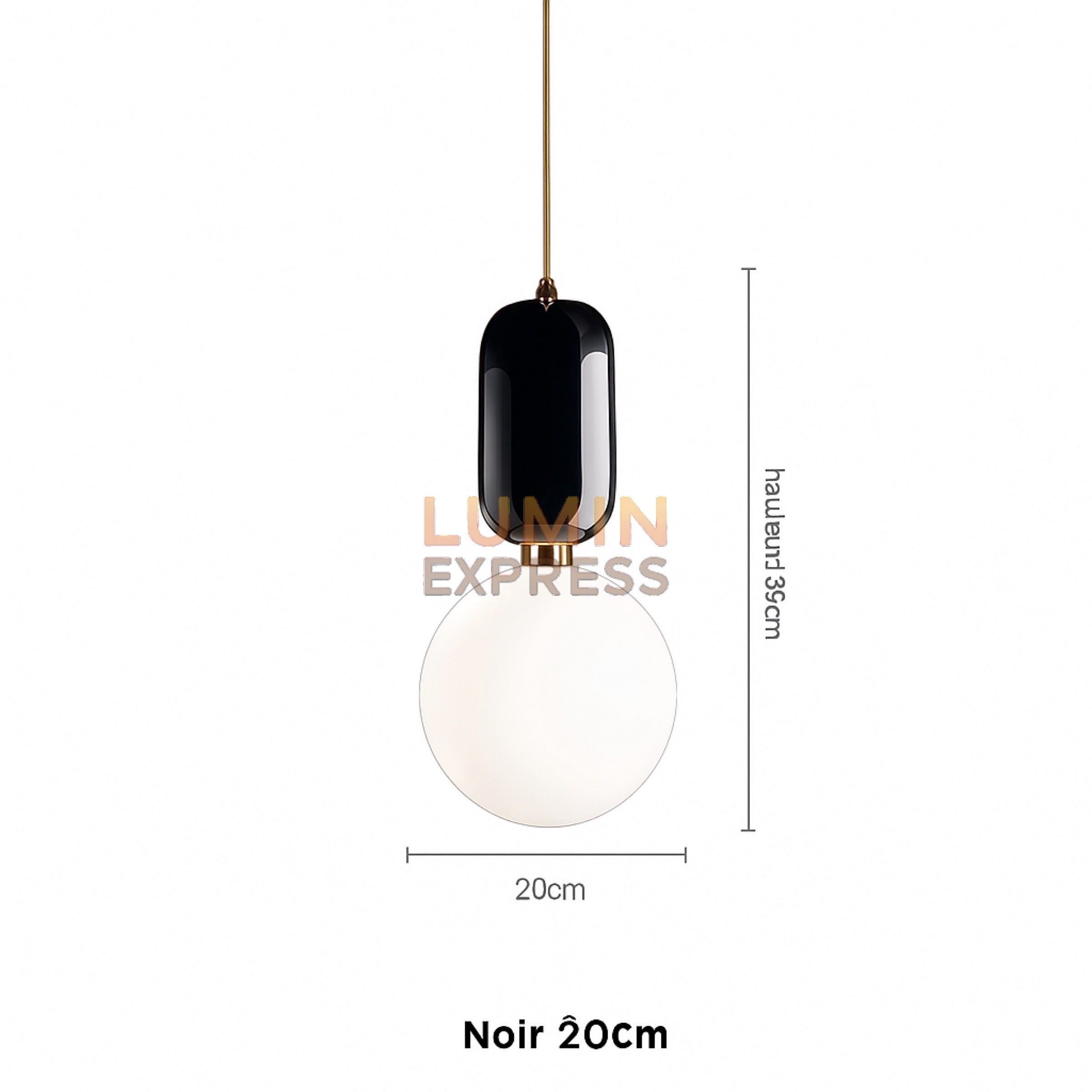 Suspension BAILANDO Black