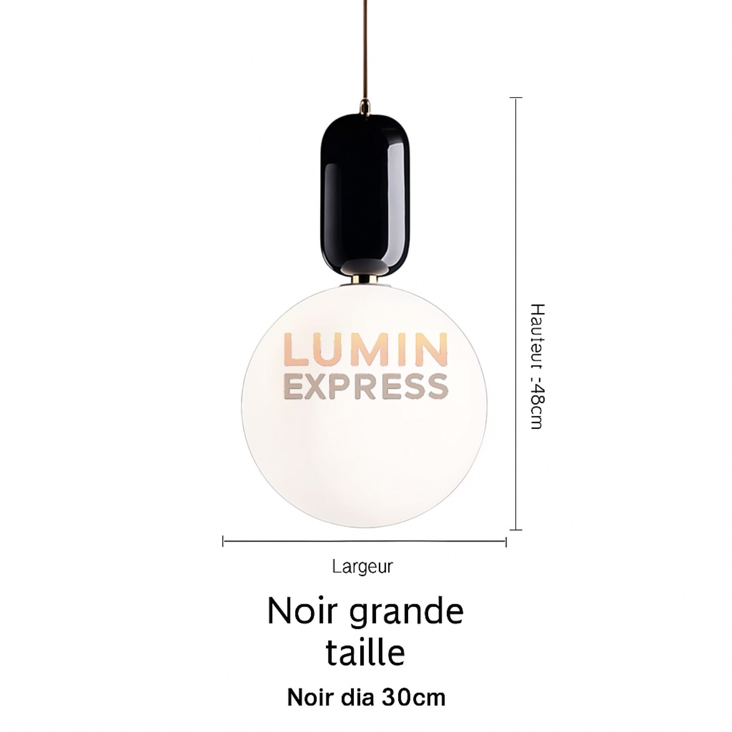Suspension BAILANDO Black