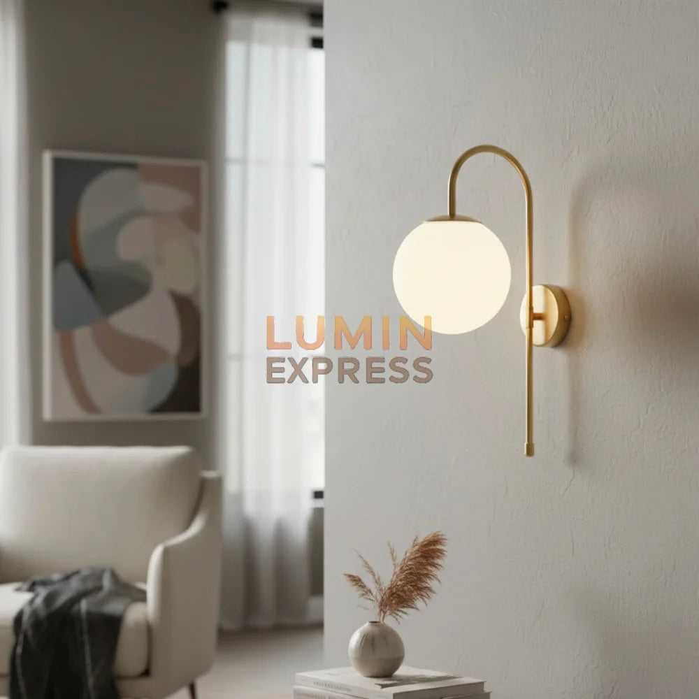 Applique murale PANDA Gold