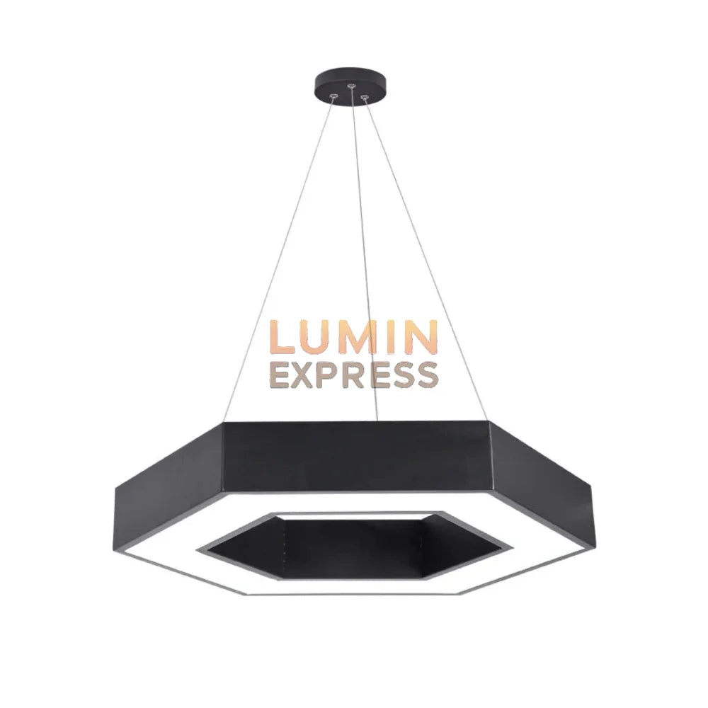Suspension LUMI HEXAGONE Black