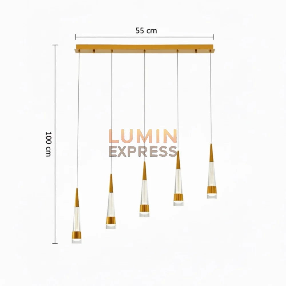 Suspension FLAMIA Linear Gold