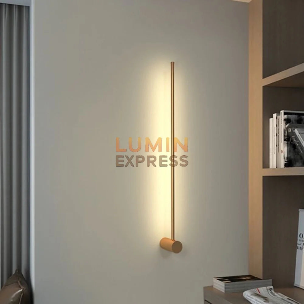 Applique murale PILLAR Gold 80cm