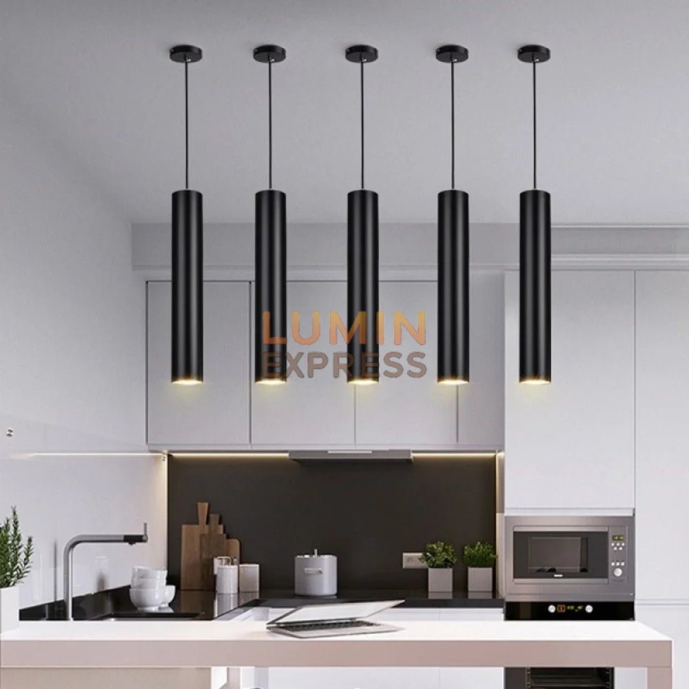 Suspension TUBALIGHT Black