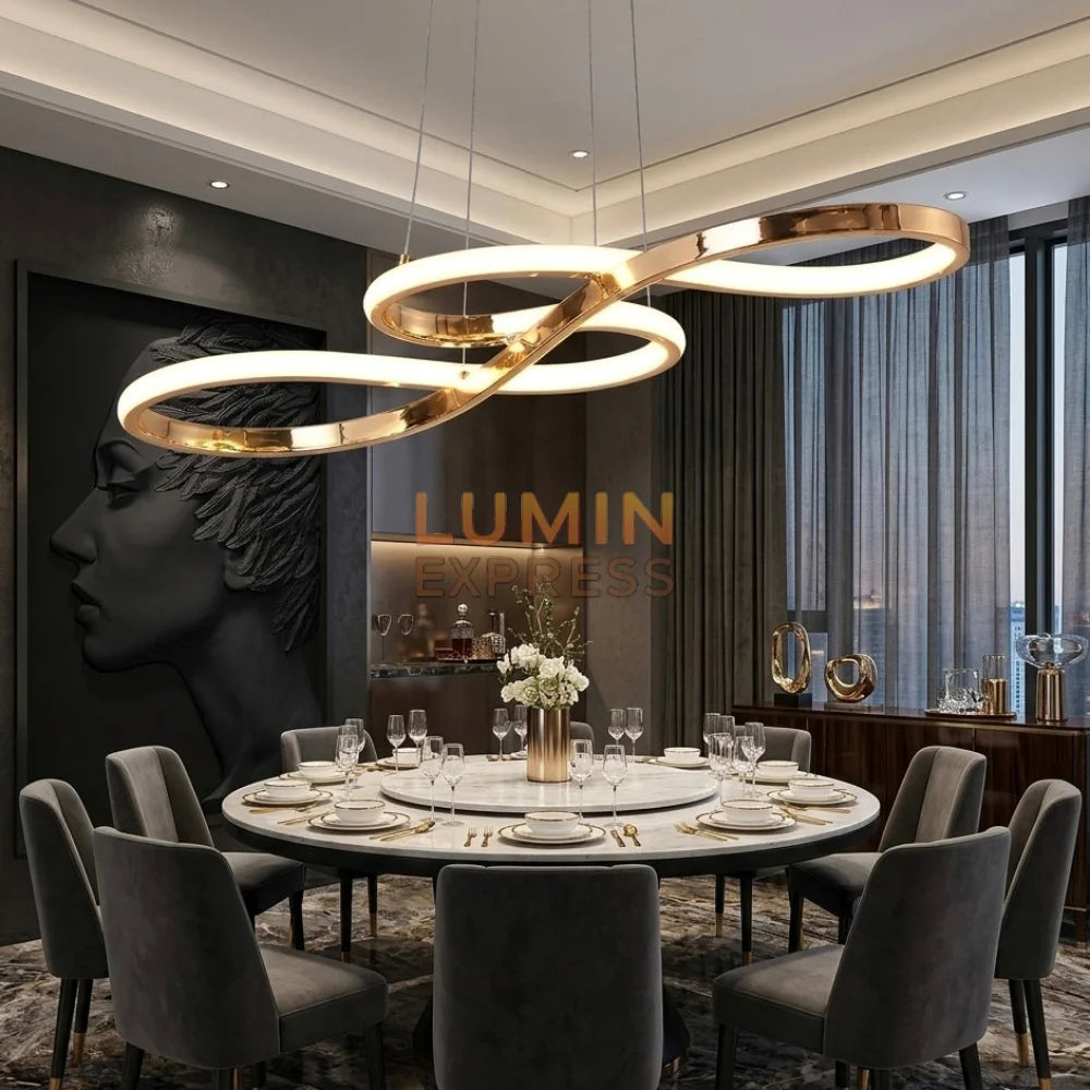 Suspension MELODY Polished Gold