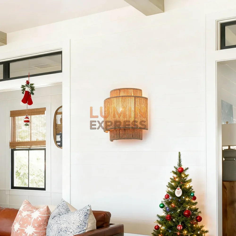 Applique murale REYNA en Bambou