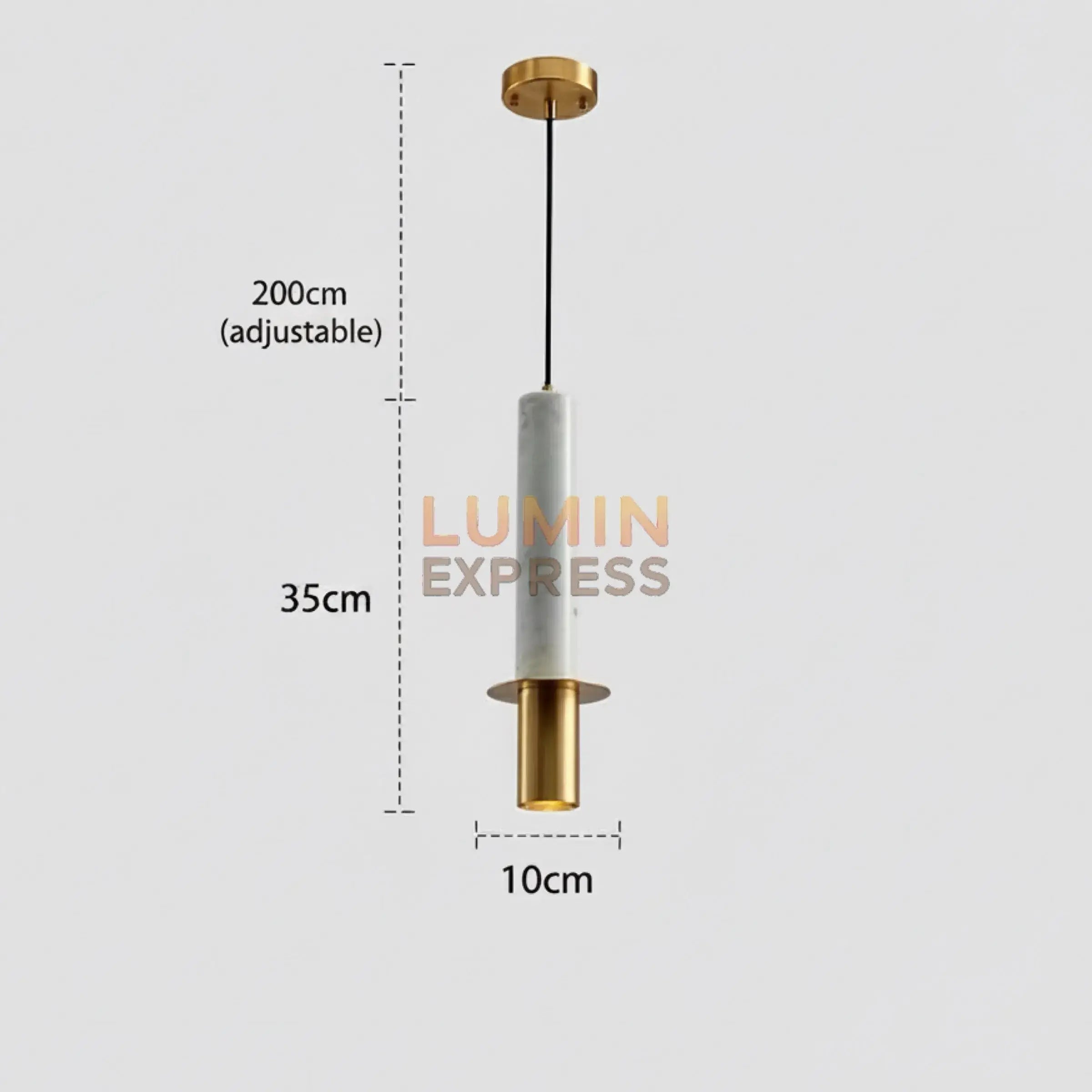 Suspension BIANCO LUNA Marbre