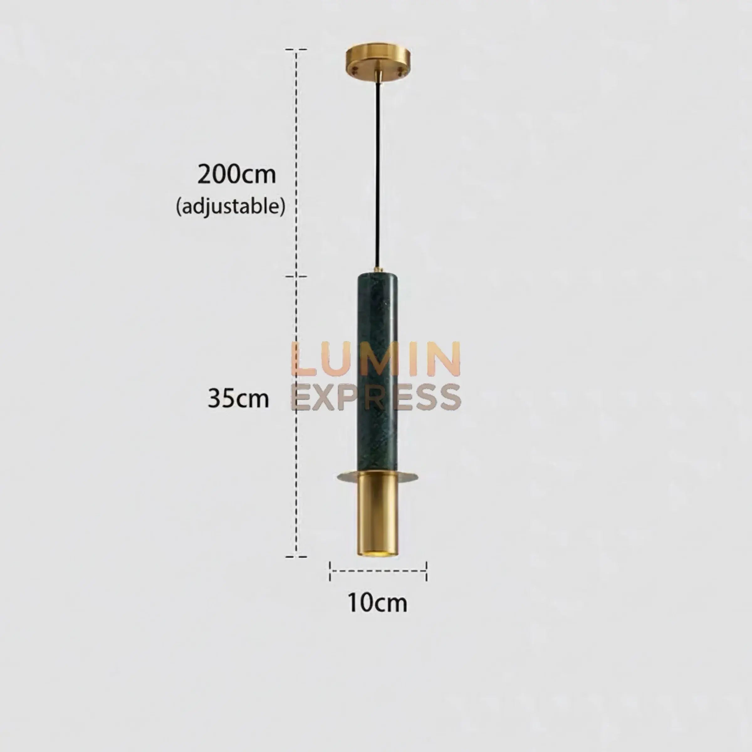 Suspension VERDI ALPI Marbre