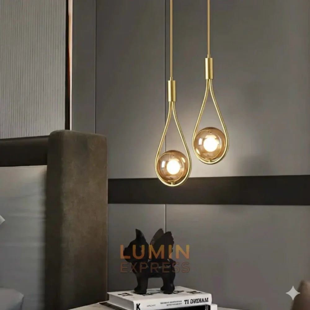 Suspension PLATA Ambre