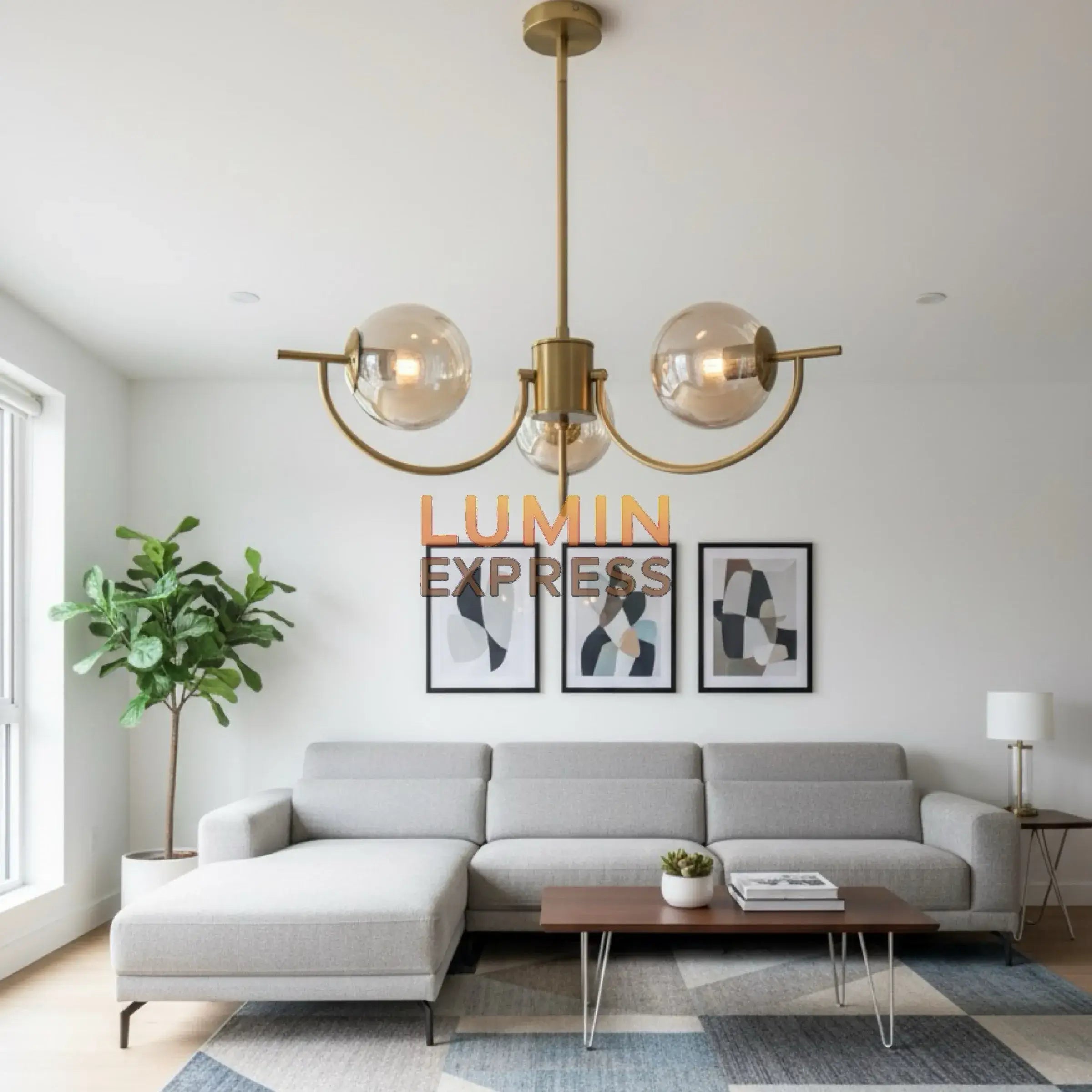 Lustre TRILOGY Ambre